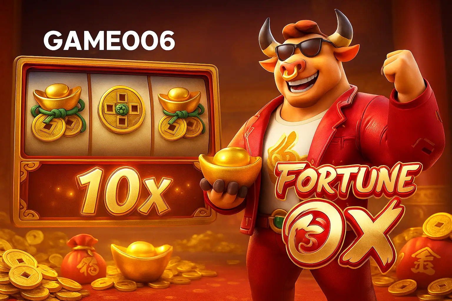 Fortune Ox no GAME006 - Aposte Agora e Reivindique Seus Ganhos