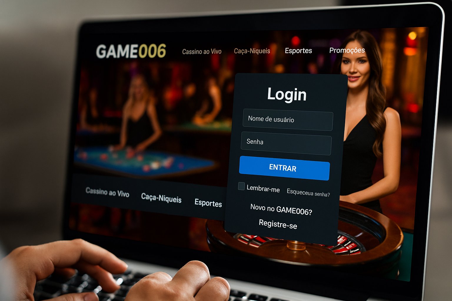Login no Cassino GAME006