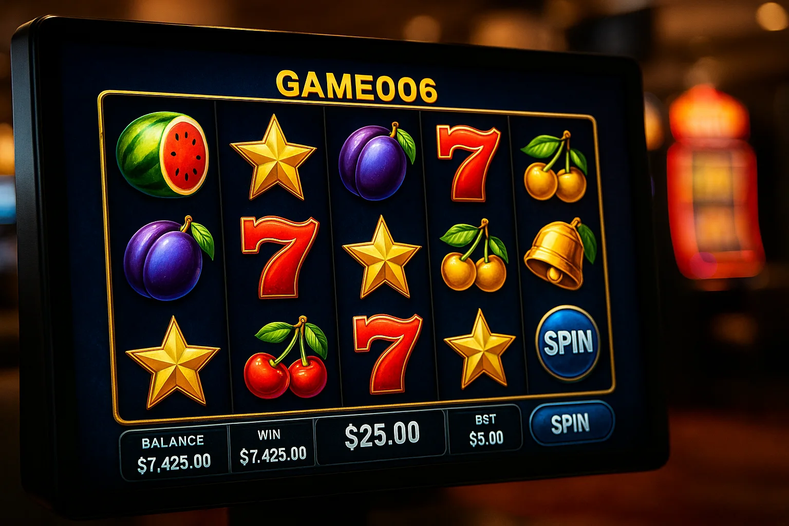 Explore o mundo das slot machines no GAME006 Casino